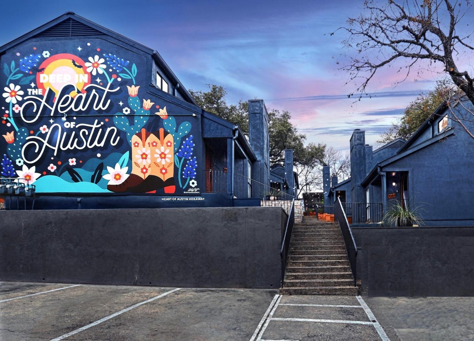 Hotel Heart Of Austin Hideaway Exterior foto